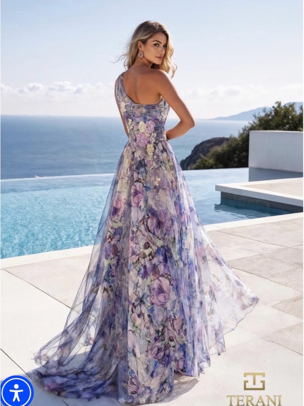 Terani Couture formal dress -NWT - Picture 3 of 12